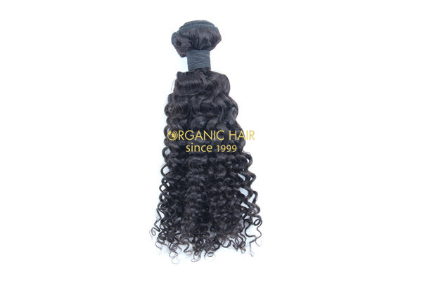 Great lengths curly human hair extensions